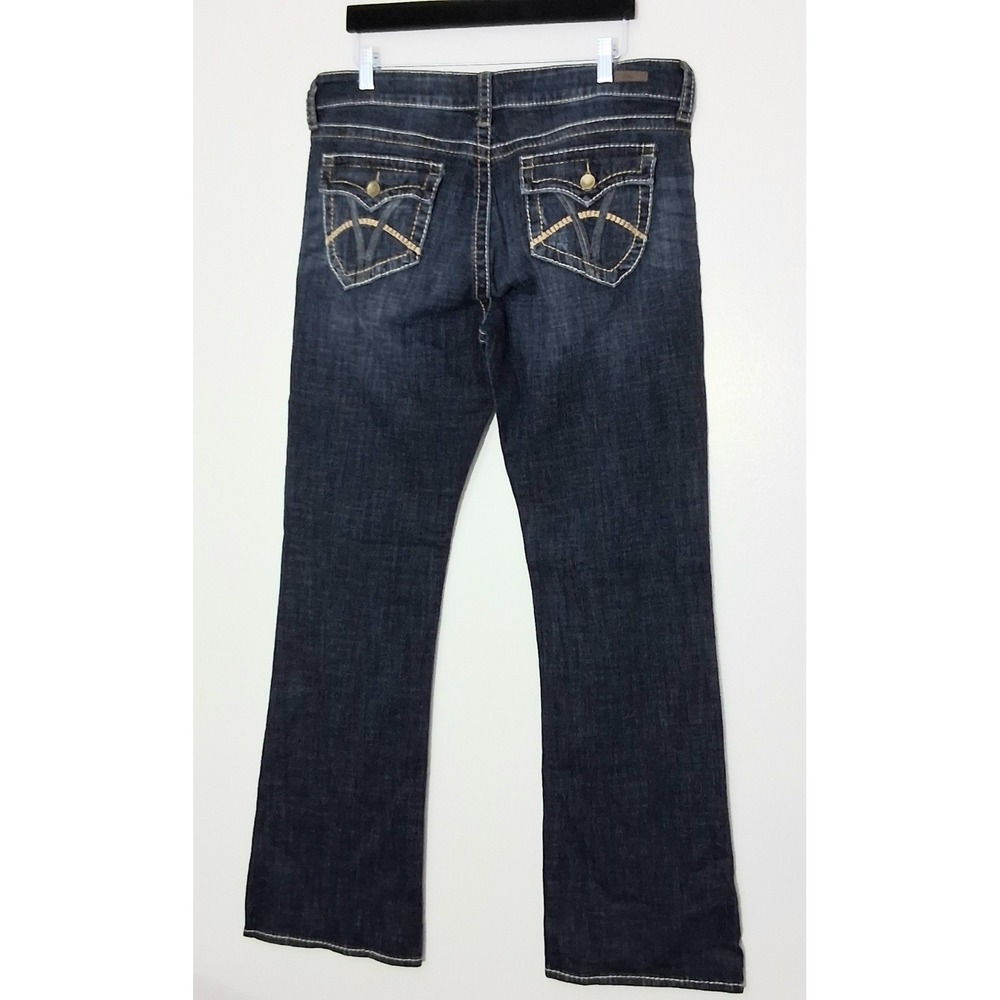 KUT From The Kloth Jeans Women's Size 14 Natalie High Rise Bootcut Thick Stitch - Picture 2 of 15